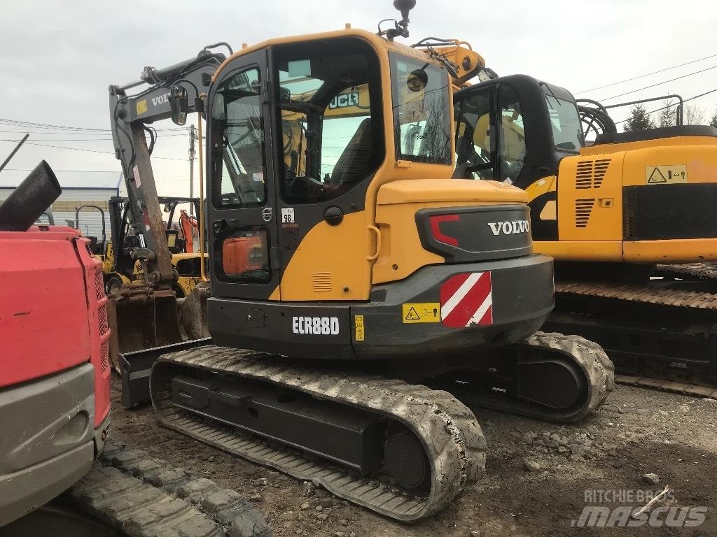 Volvo ECR 88 D Midikaivukoneet 7t - 12t