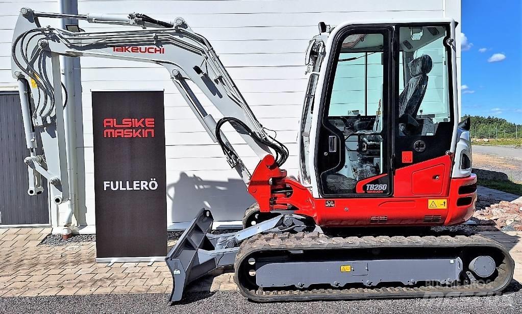 Takeuchi TB260 Minikaivukoneet < 7t