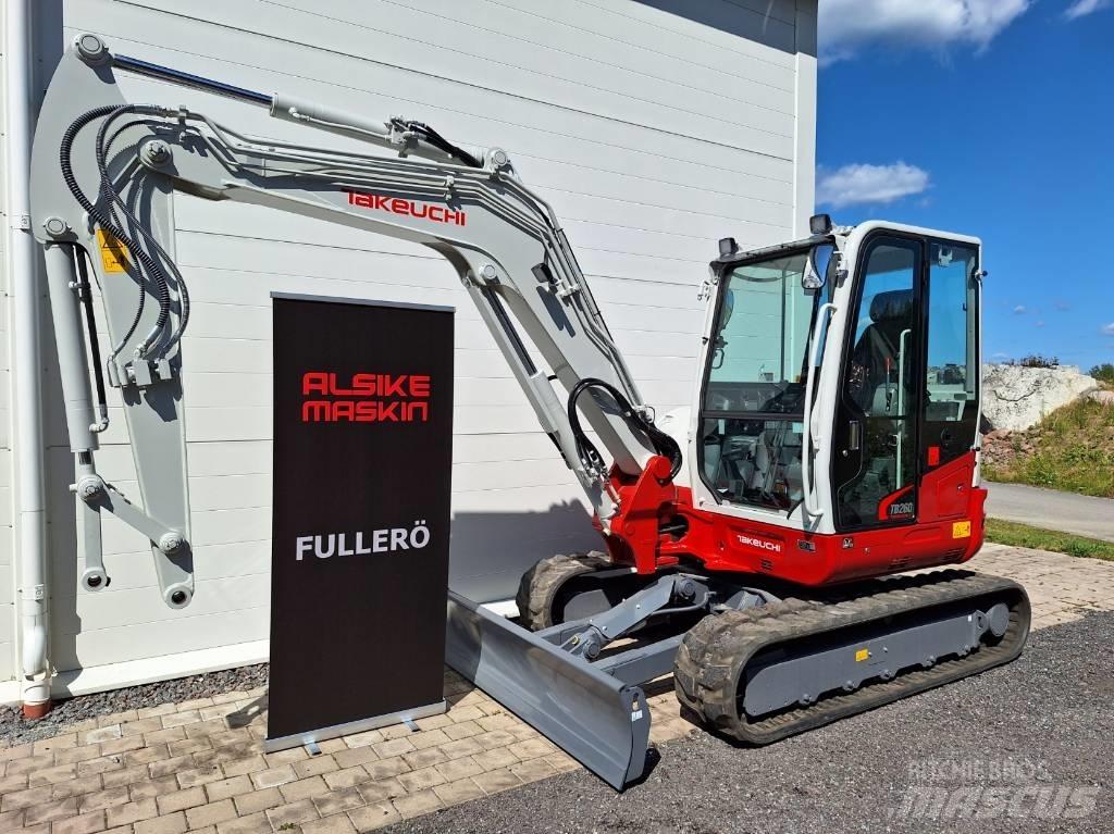 Takeuchi TB260 Minikaivukoneet < 7t