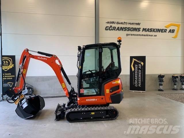 Kubota KX 019-4 Minikaivukoneet < 7t
