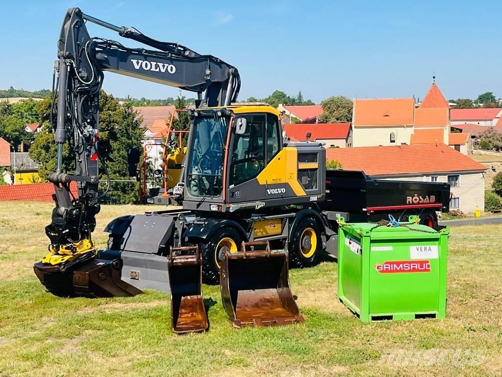 Volvo EW 160 E Pyöräkaivukoneet