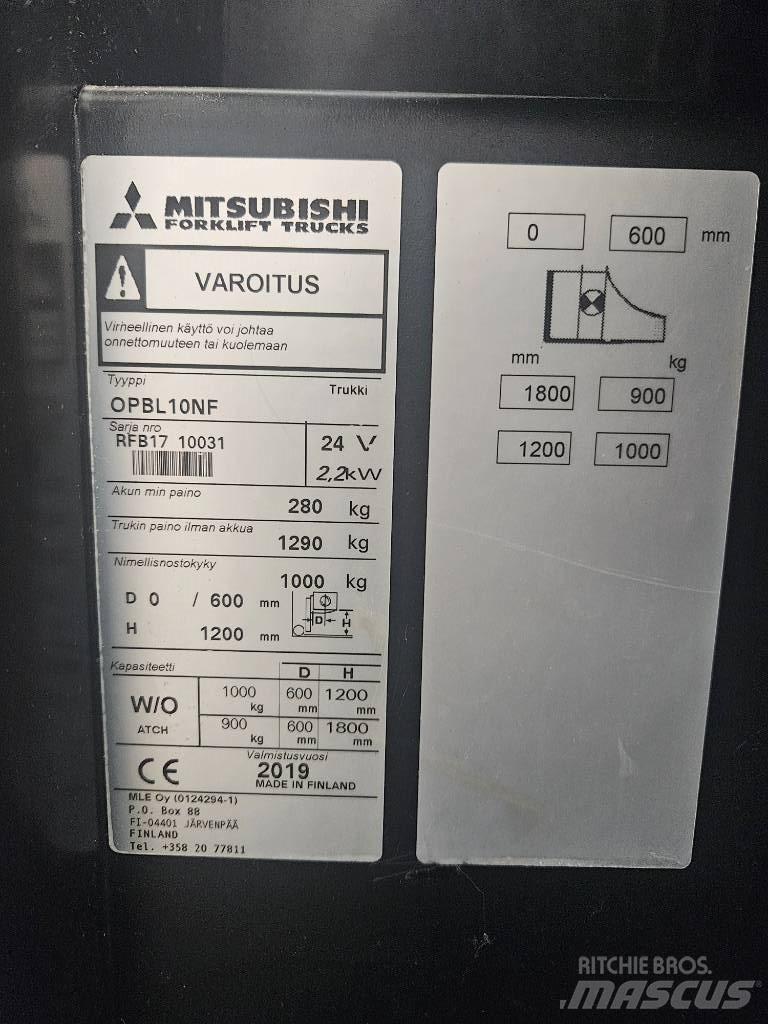 Mitsubishi OPBL10NF Välitasokeräilytrukit