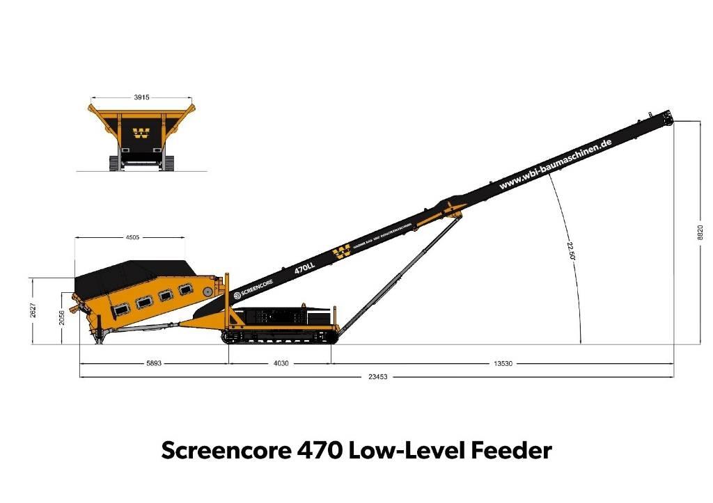 Screencore 470 LL Kuljettimet