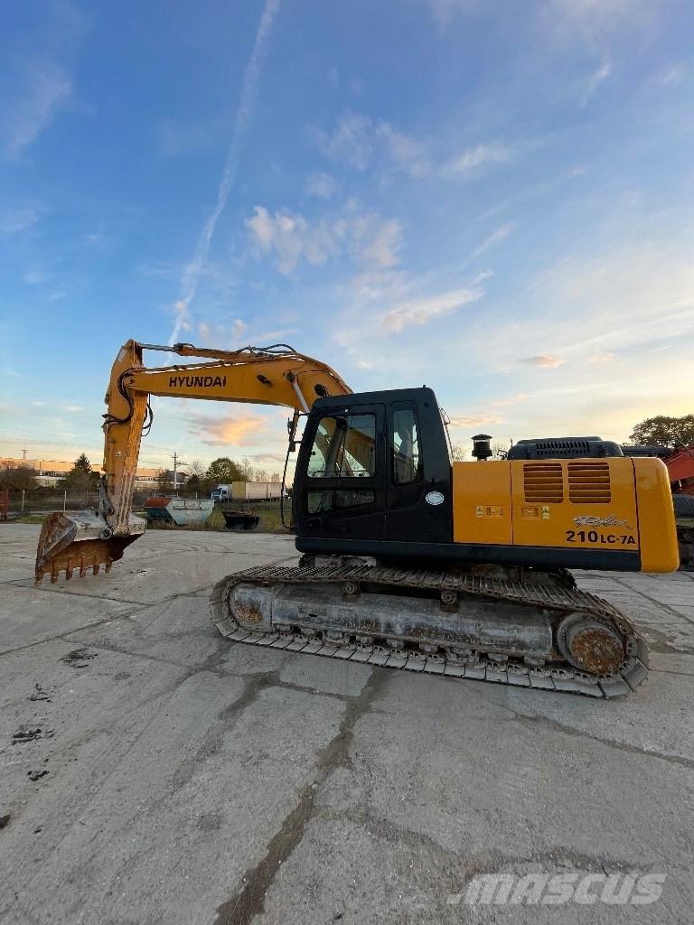 Hyundai R 210 LC 7A Telakaivukoneet