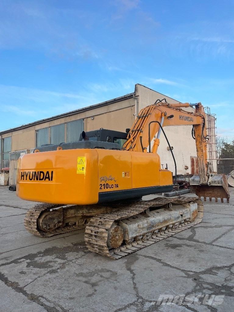 Hyundai R 210 LC 7A Telakaivukoneet