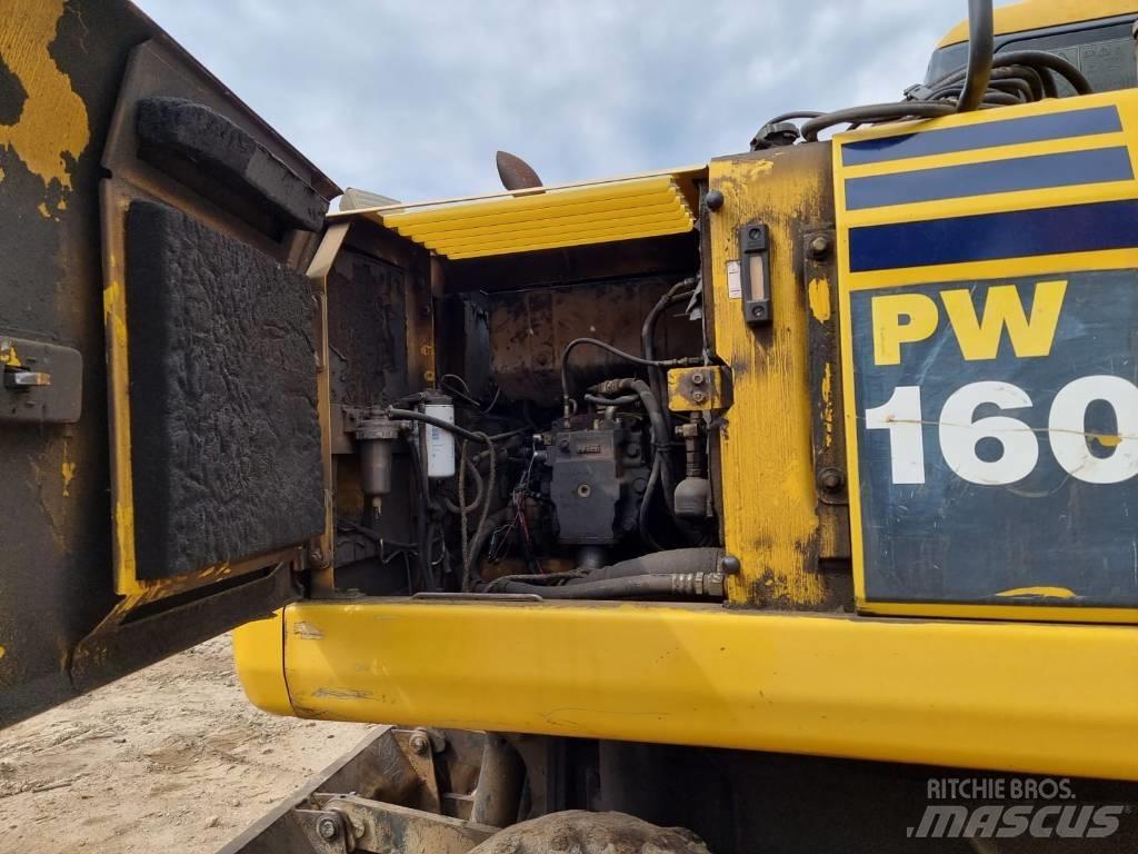 Komatsu PW 160-7 Pyöräkaivukoneet