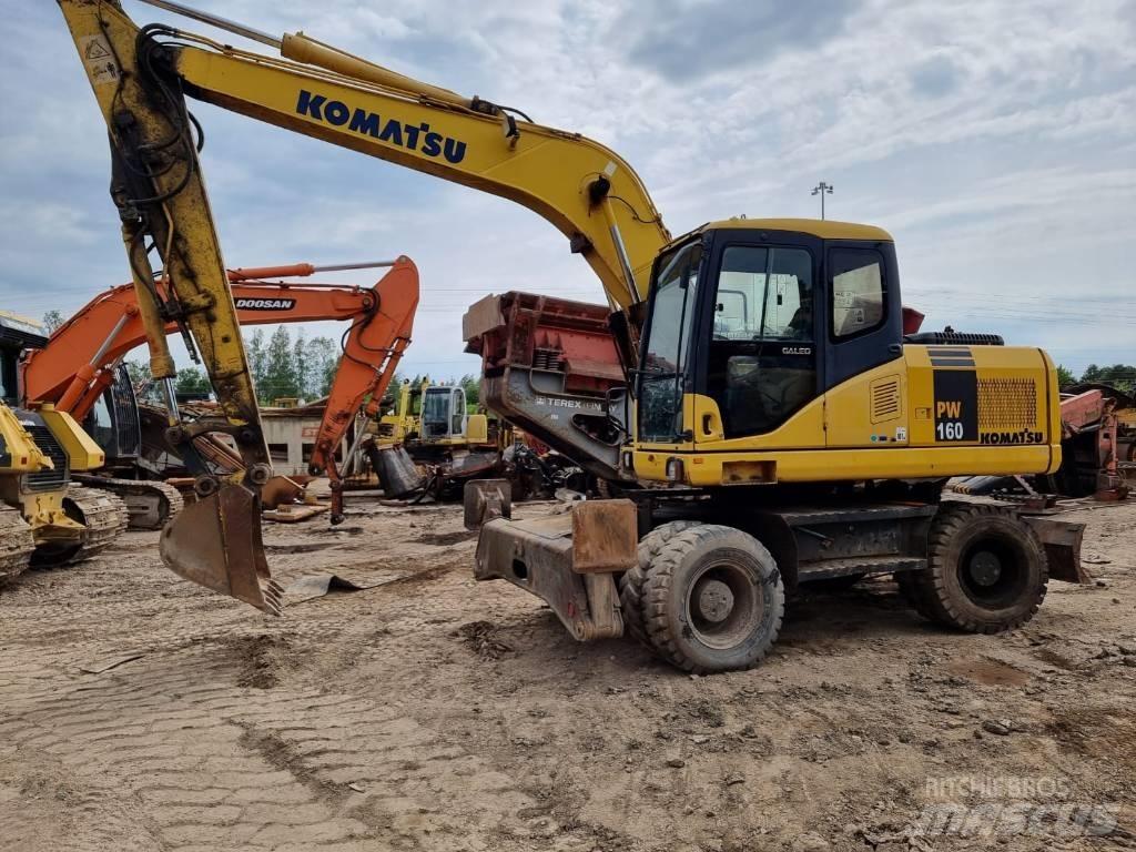 Komatsu PW 160-7 Pyöräkaivukoneet