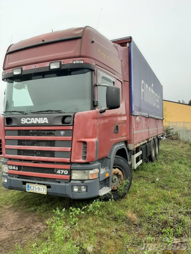 Scania R 124 Pressukapelli kuorma-autot