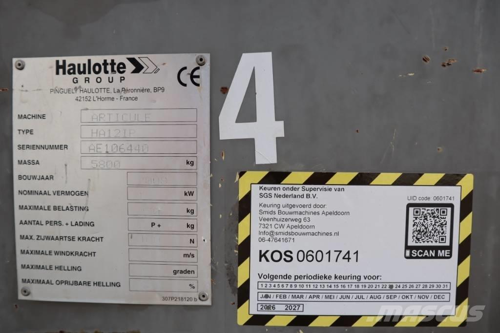 Haulotte HA12IP 2WD Kuukulkijat