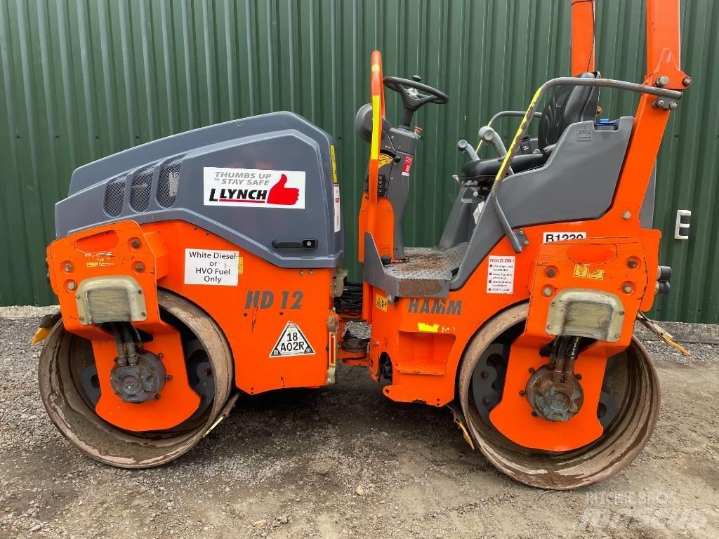 Hamm HD 12 VV Tandemjyrät