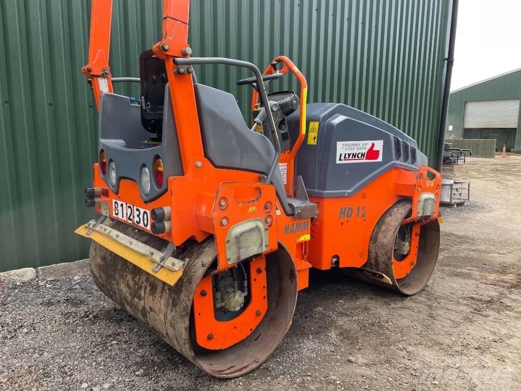 Hamm HD 12 VV Tandemjyrät