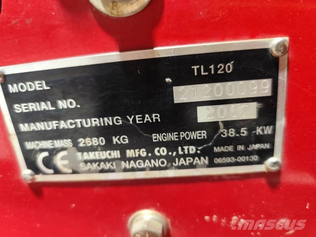 Takeuchi TL120 Liukuohjatut kuormaajat