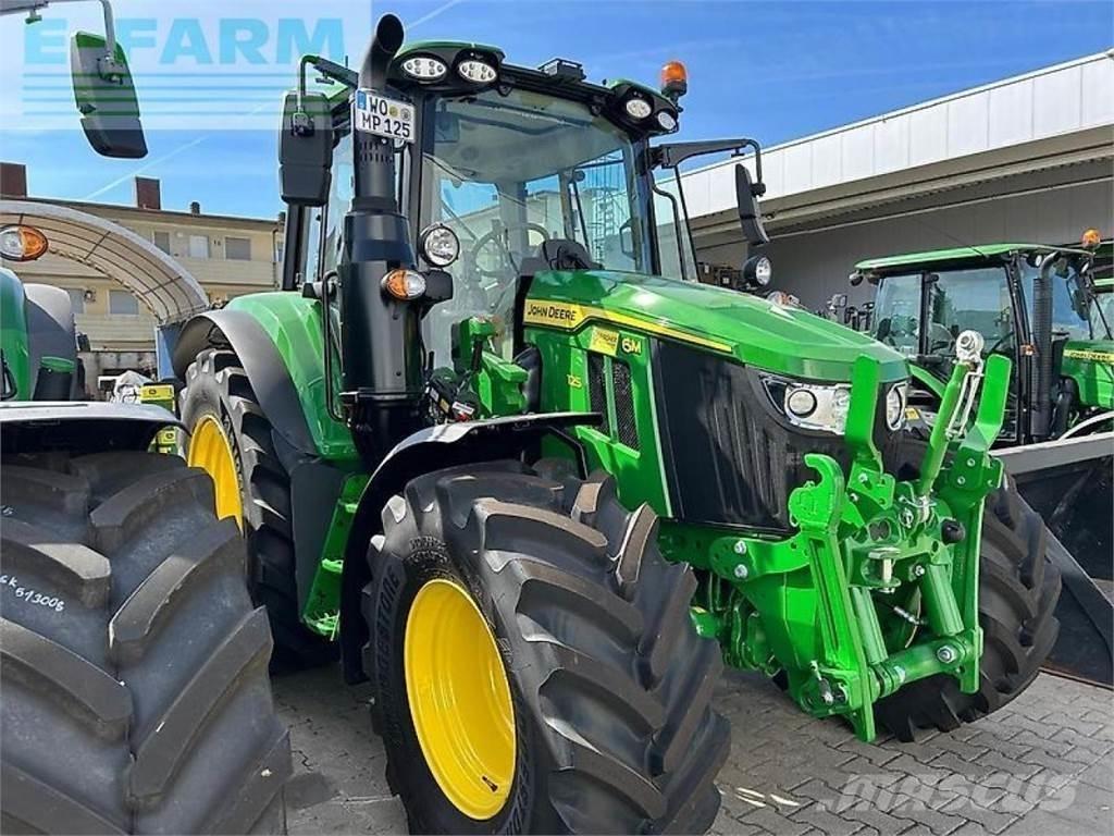 John Deere 6m 125 Traktorit