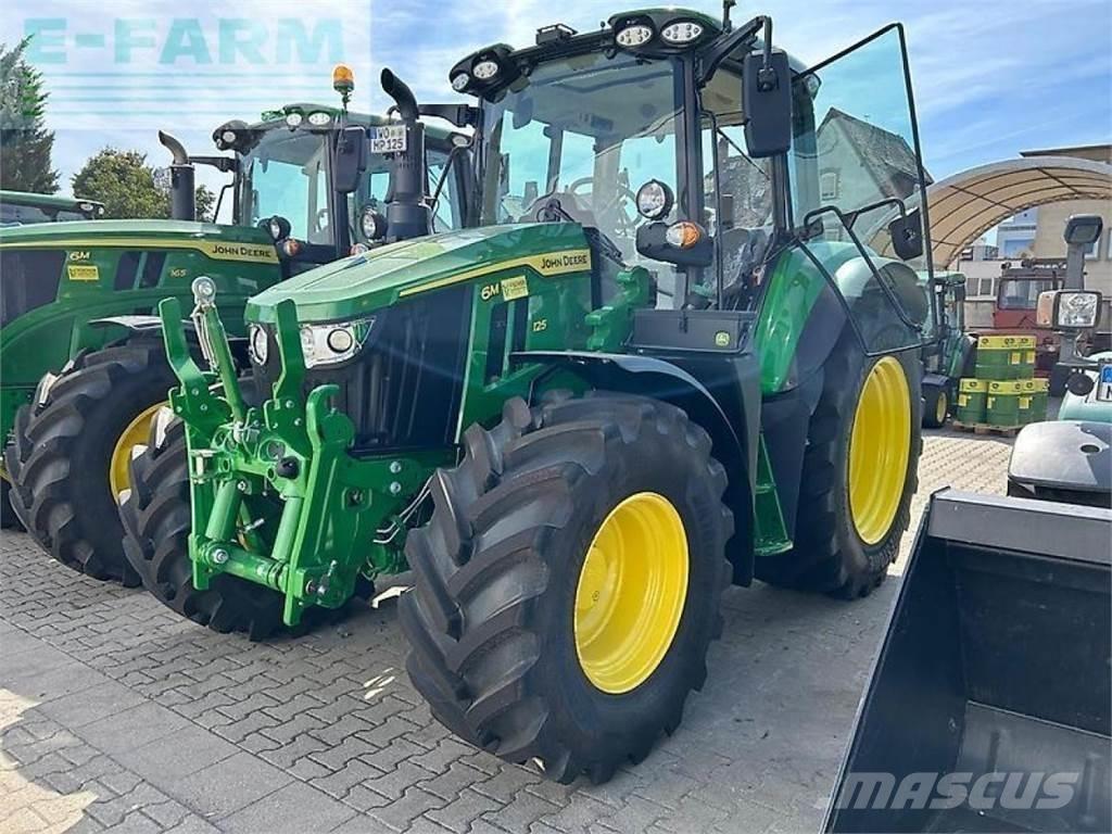 John Deere 6m 125 Traktorit