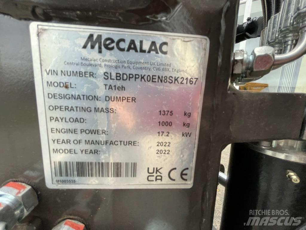Mecalac TA1EH Minidumpperit