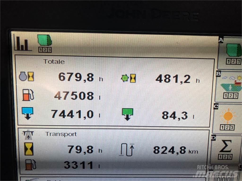 John Deere 9700i Silppurit