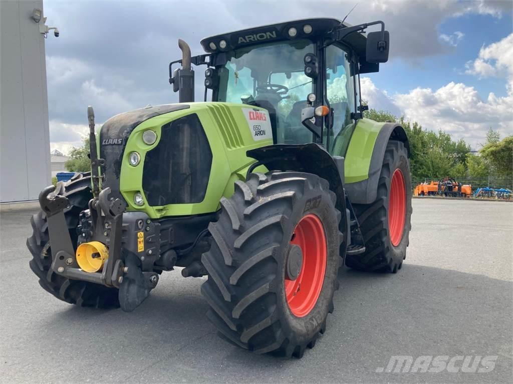 CLAAS ARION 650 Traktorit