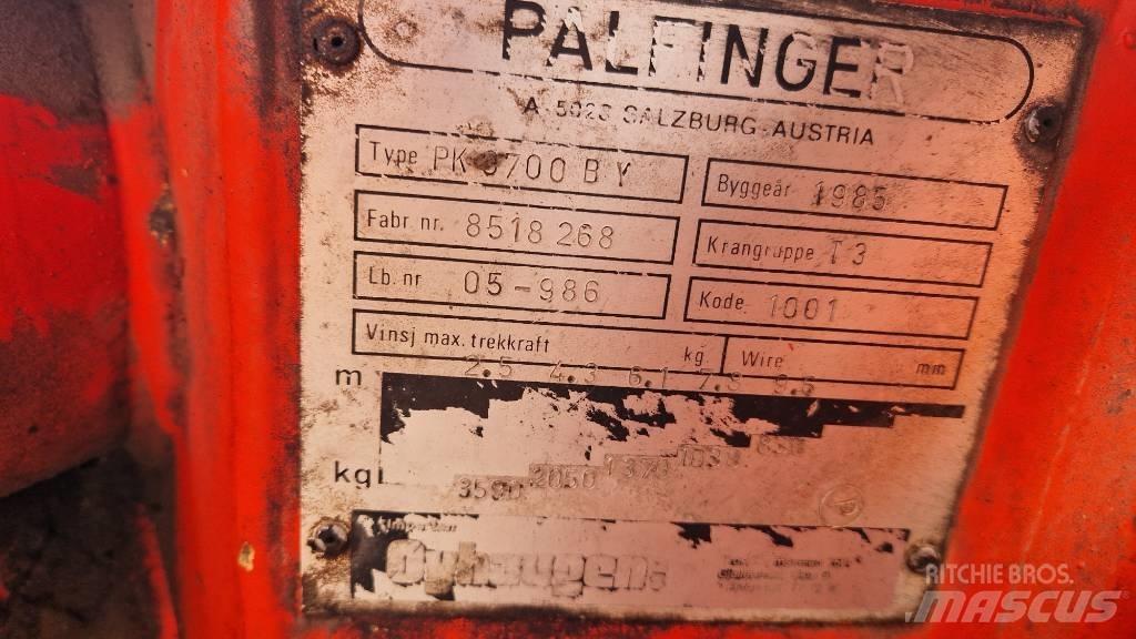 Palfinger PK 9700 Kappaletavaranosturit