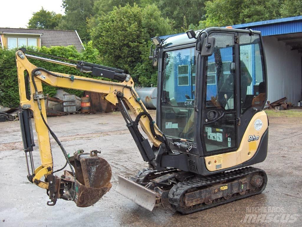 Yanmar SV 18 Minikaivukoneet < 7t