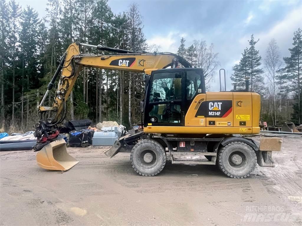 CAT M 314 F Pyöräkaivukoneet