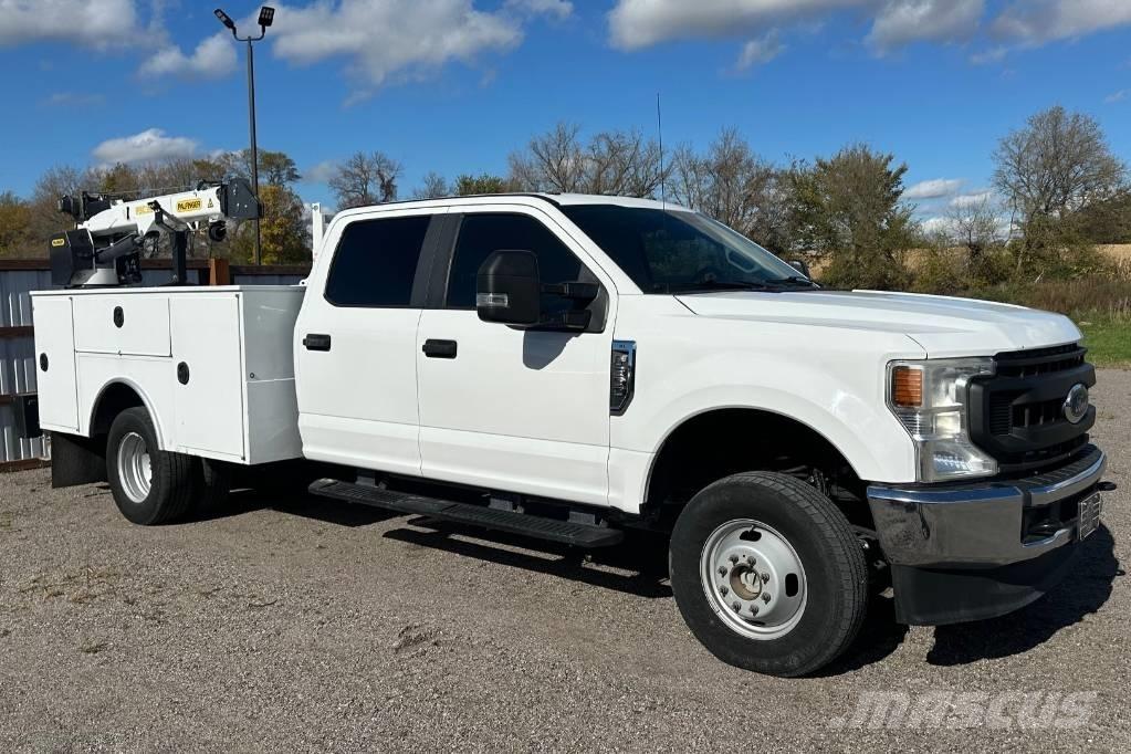 Ford F 350 XL SD Tela-alustaiset nosturit