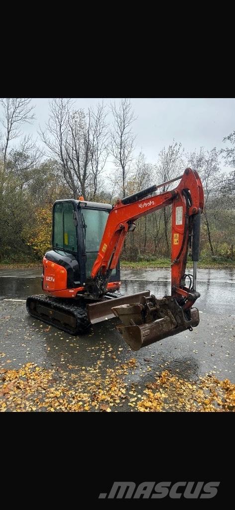 Kubota U 27-4 Minikaivukoneet < 7t