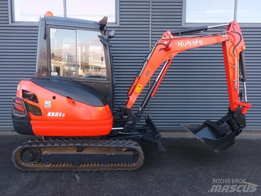Kubota kx61-3 Minikaivukoneet < 7t