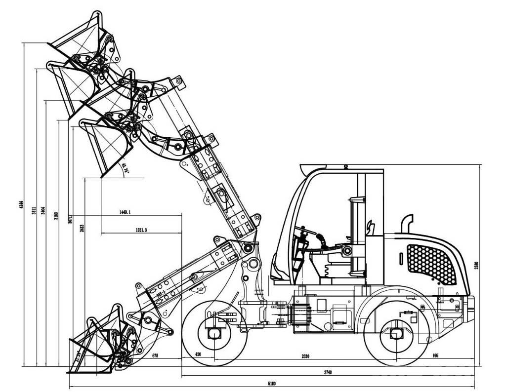  Manitech  MTech 4,5T Teleskooppikuormaajat