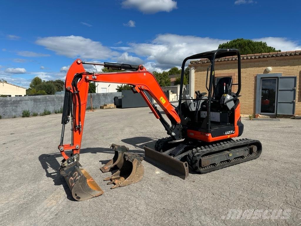 Kubota U 27-4 Minikaivukoneet < 7t