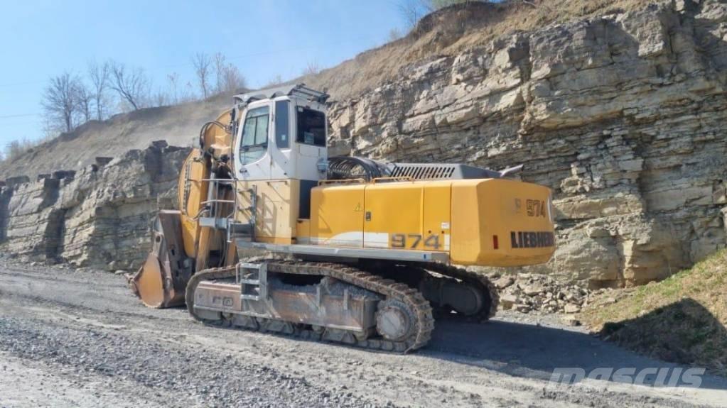Liebherr R 974 C Telakaivukoneet