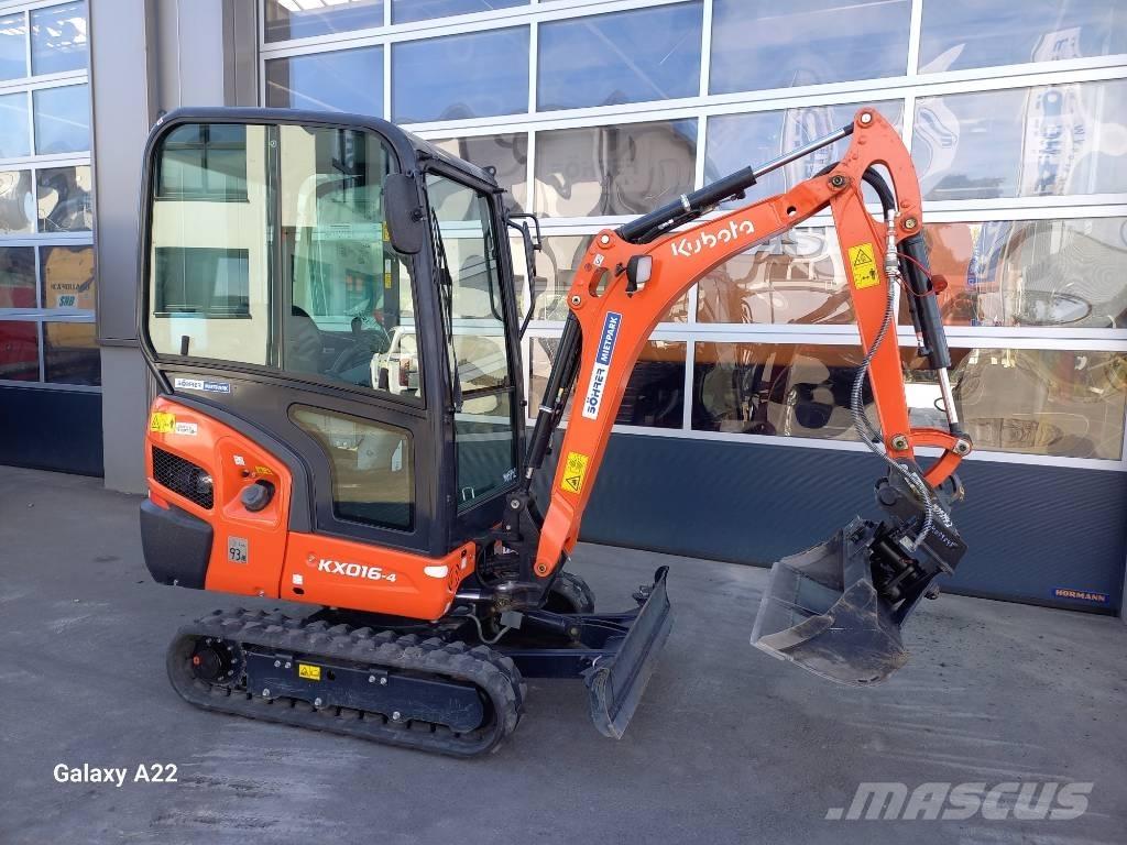 Kubota KX016-4 | MS01 Minikaivukoneet < 7t