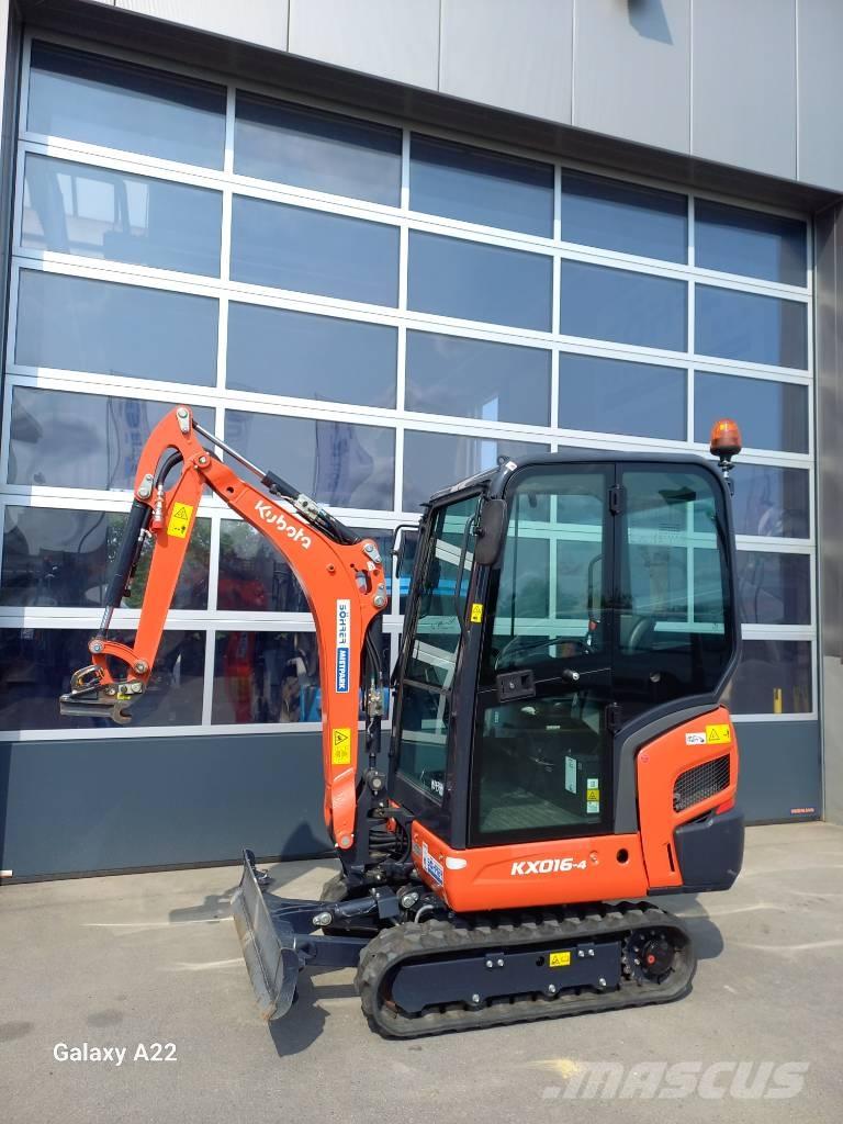 Kubota KX016-4 | MS01 Minikaivukoneet < 7t
