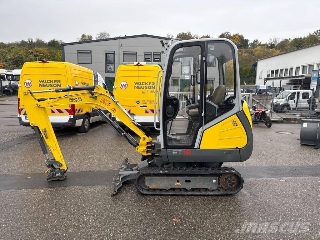 Wacker Neuson ET18 Telakaivukoneet