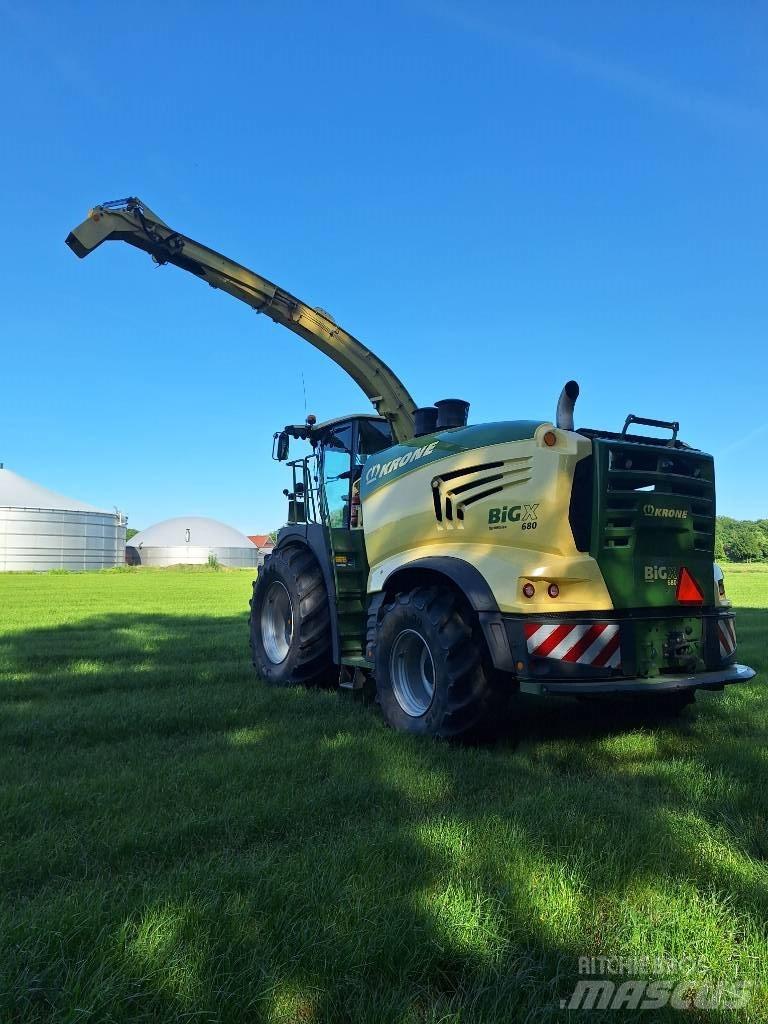 Krone Big X 680 Ajosilppurit