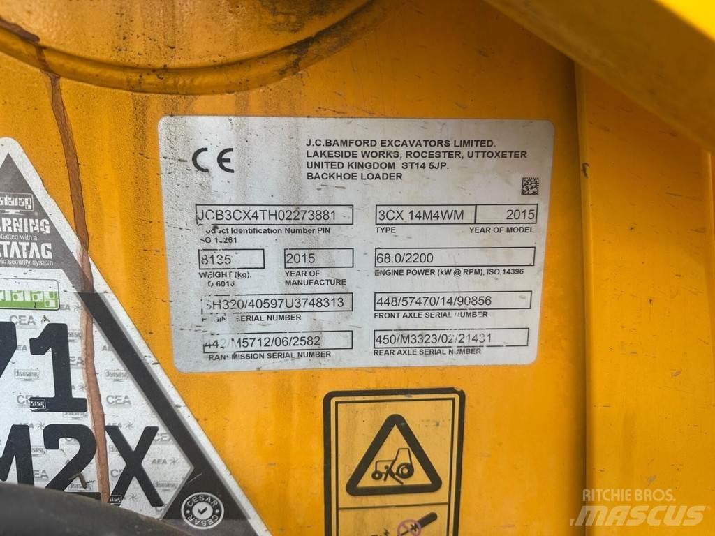 JCB 3CX 14M4WM Kaivurikuormaajat