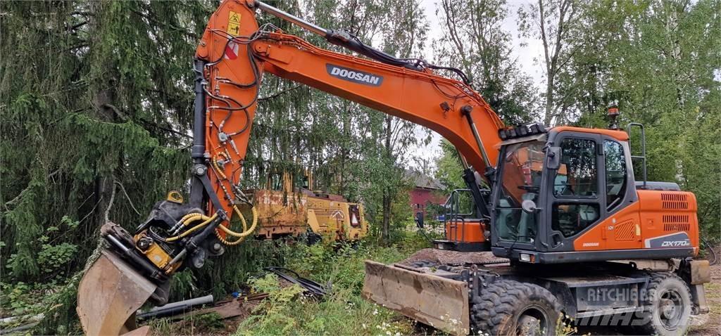 Doosan DX170W Pyöräkaivukoneet