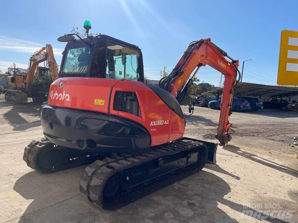 Kubota KX 080-4 Midikaivukoneet 7t - 12t