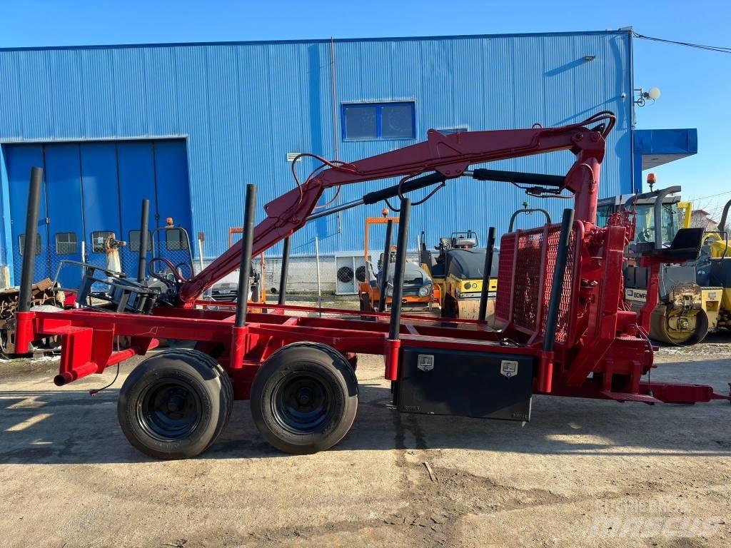 Fliegl Twin Axle Puuperävaunut