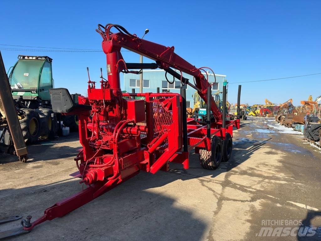 Fliegl Twin Axle Puuperävaunut
