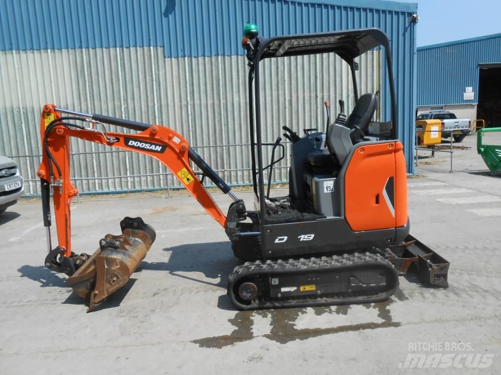 Doosan DX 19 Minikaivukoneet < 7t