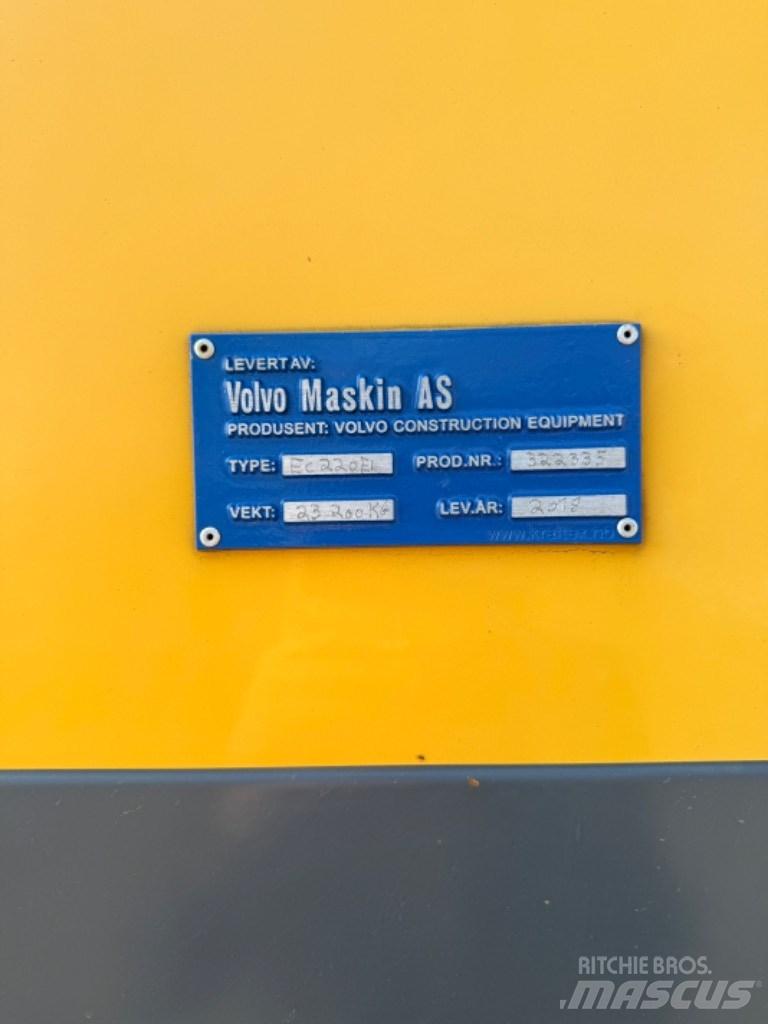 Volvo EC 220 EL Telakaivukoneet