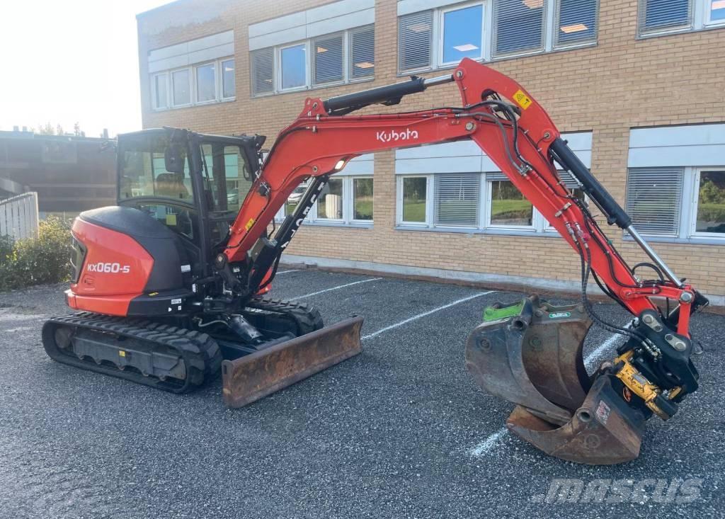 Kubota KX 060-5 Minikaivukoneet < 7t
