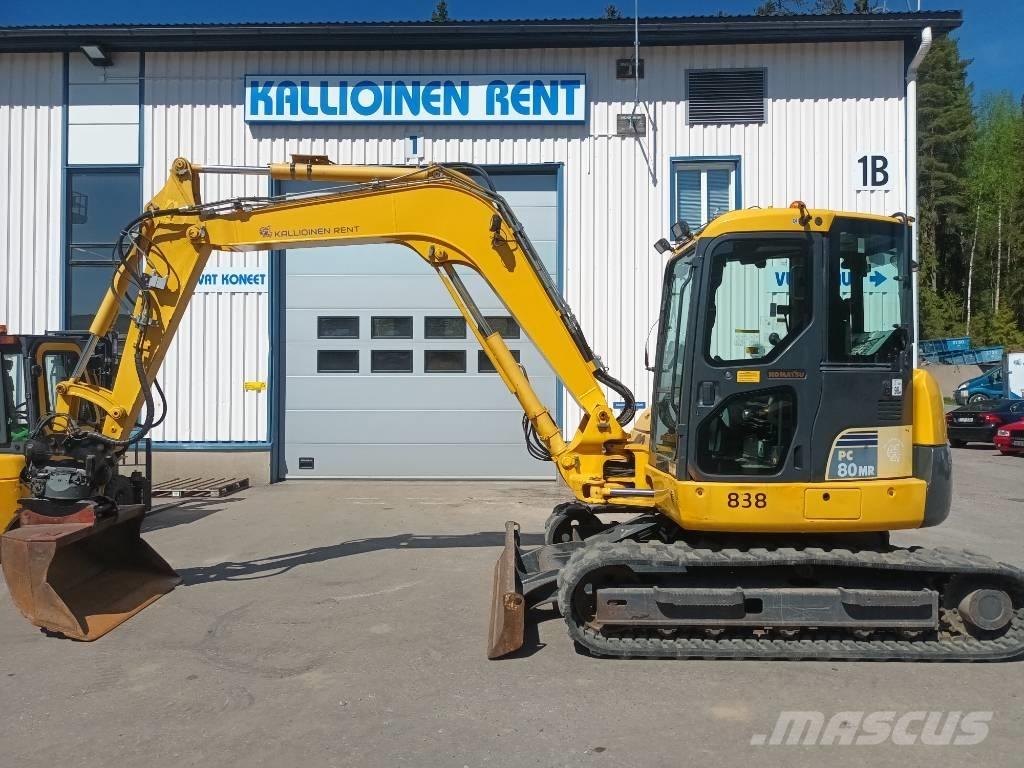 Komatsu PC 80 MR-3 Midikaivukoneet 7t - 12t