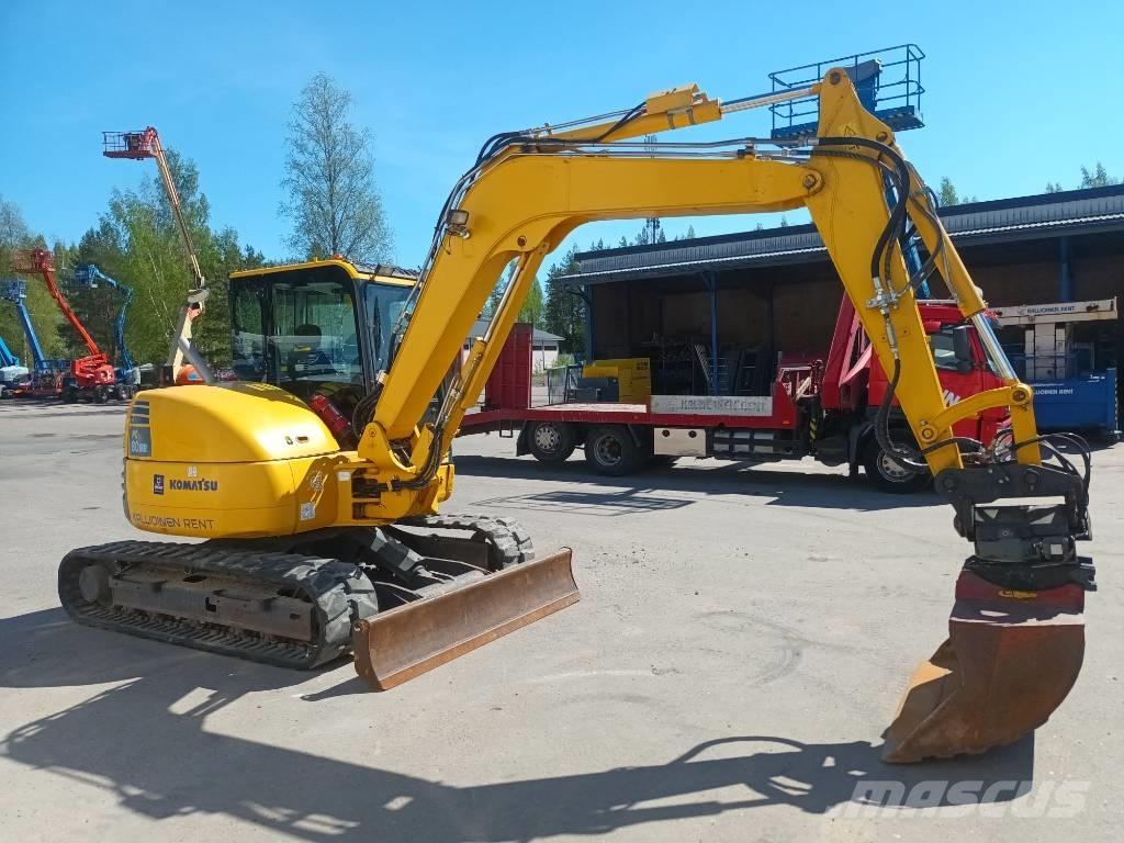 Komatsu PC 80 MR-3 Midikaivukoneet 7t - 12t