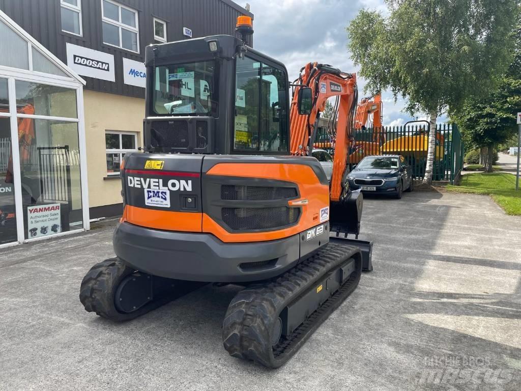 Develon DX 63-7 Minikaivukoneet < 7t