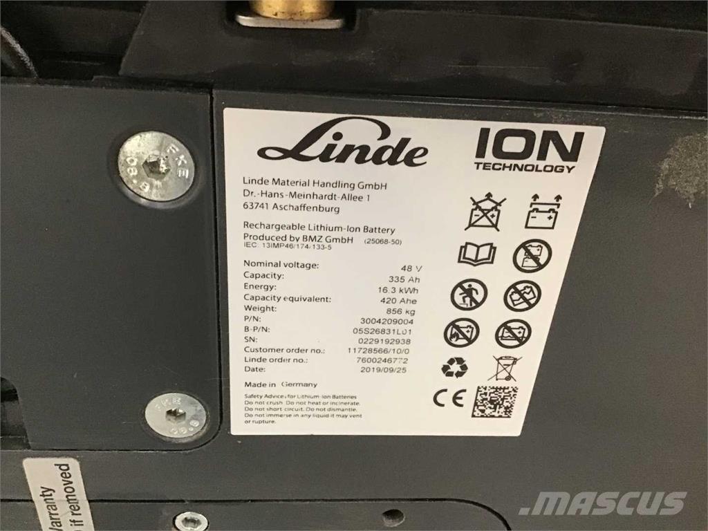 Linde E16 ION Sähkötrukit