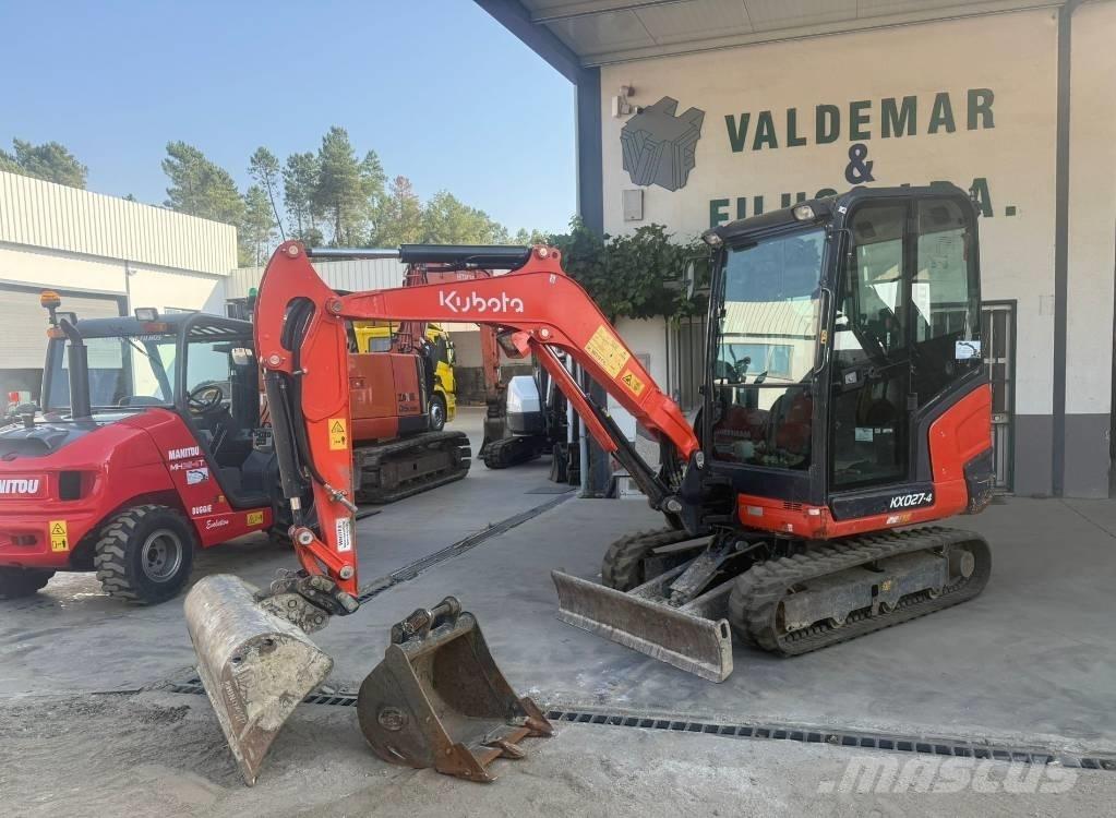 Kubota KX 027-4 Minikaivukoneet < 7t