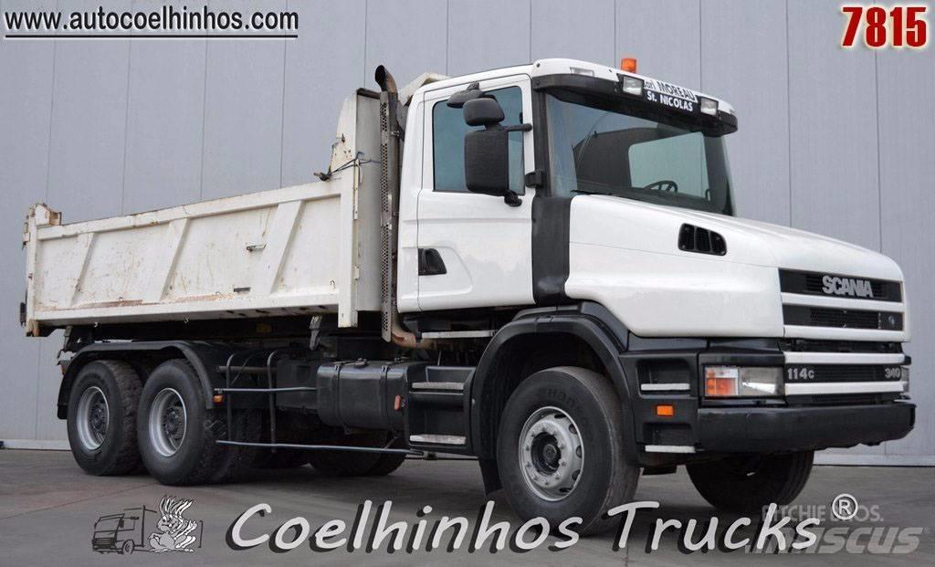 Scania T114 C 340 Sora- ja kippiautot
