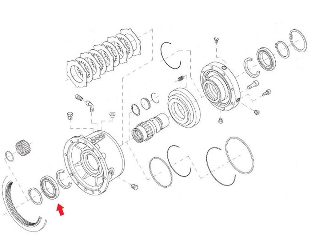 Ponsse 0037701 Vaihteisto