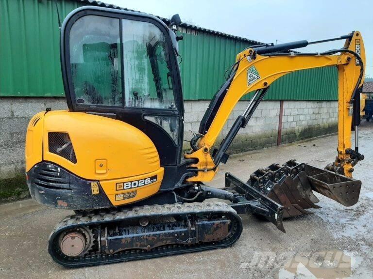 JCB 8026 Minikaivukoneet < 7t